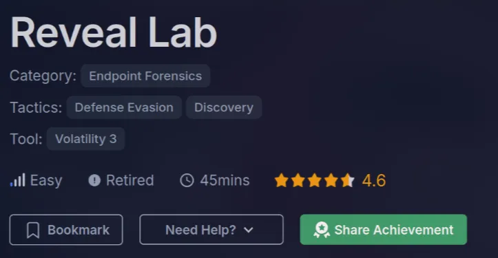 Screenshot of CyberDefender - Reveal
